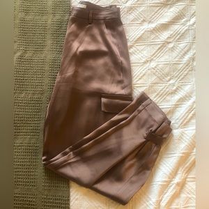 Aritzia Refined Satin Cargo Pant